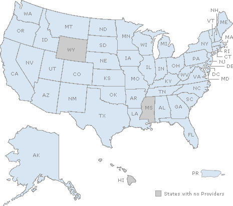 US Provider Map